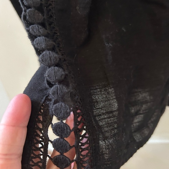 NWT Bleu Rod Beattie swim suit cover up. Lace details. Tie front. Beach vacation - Picture 3 of 10